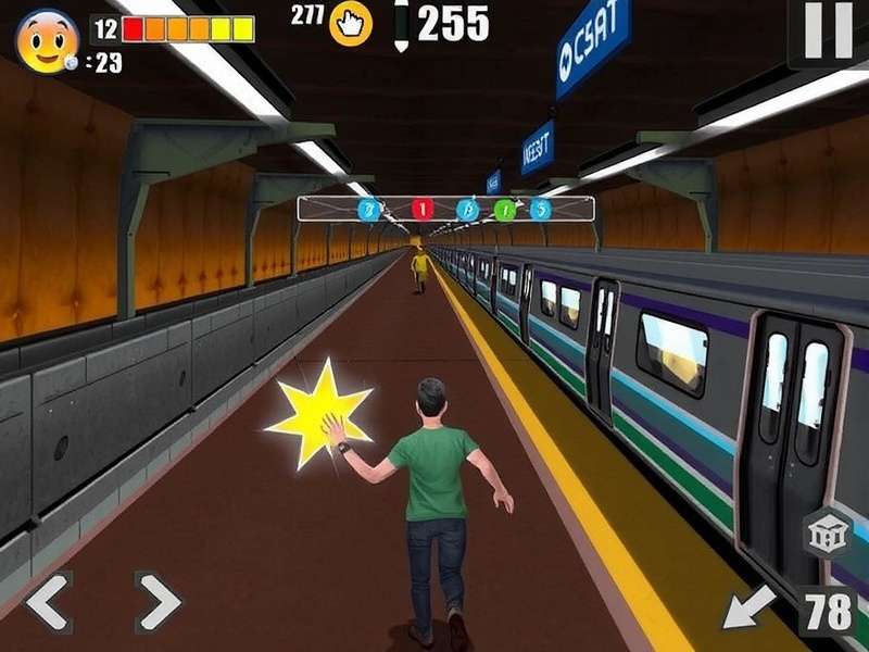 Mumbai Subway Runner Legend gameplay screenshot